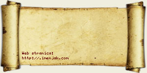 Jovanka Ristić vizit kartica